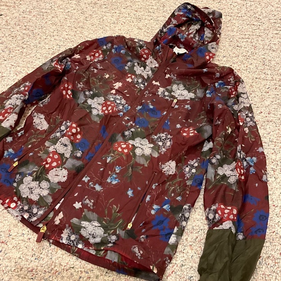 Erdem x H&M Maroon Floral Jacket - Picture 4 of 11